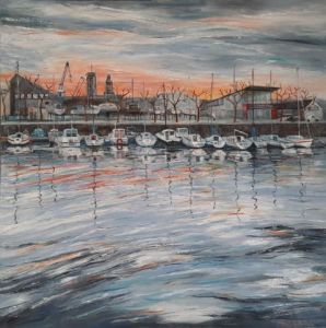 Voir le détail de cette oeuvre: Reflets sur le Scorff